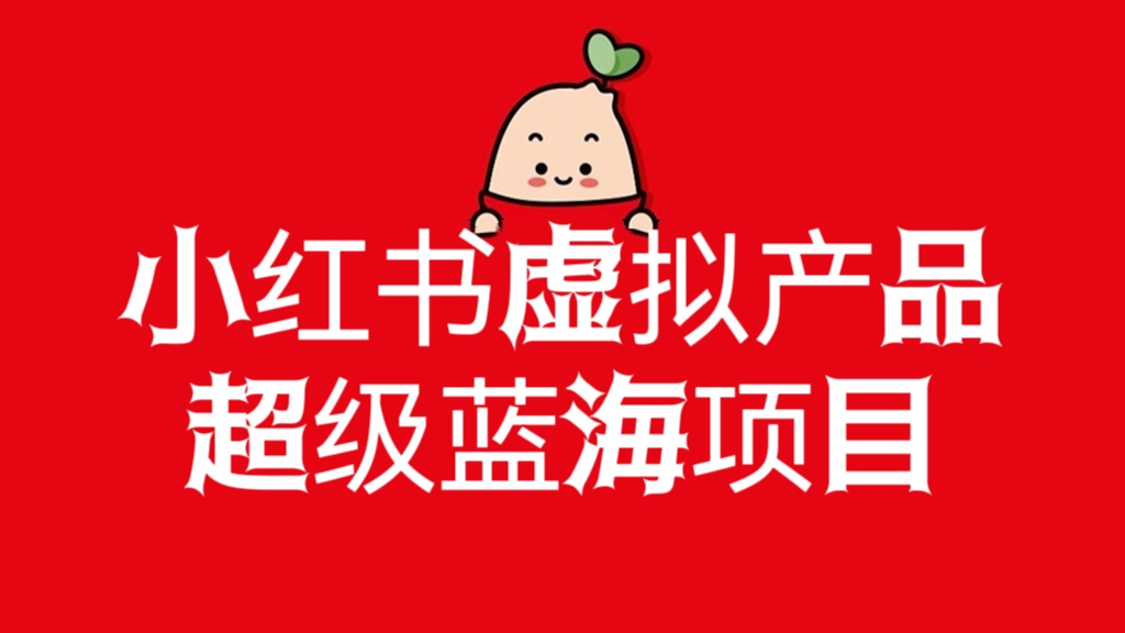 [第1069讲](新玩法）㊙️日赚1000+，适合小白宝妈上班族学生！🥰小红书虚拟产品超级蓝海项目