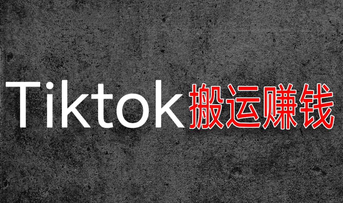 [第2355讲]搬运TikTok短视频赚钱，复制粘贴一年收入100W！