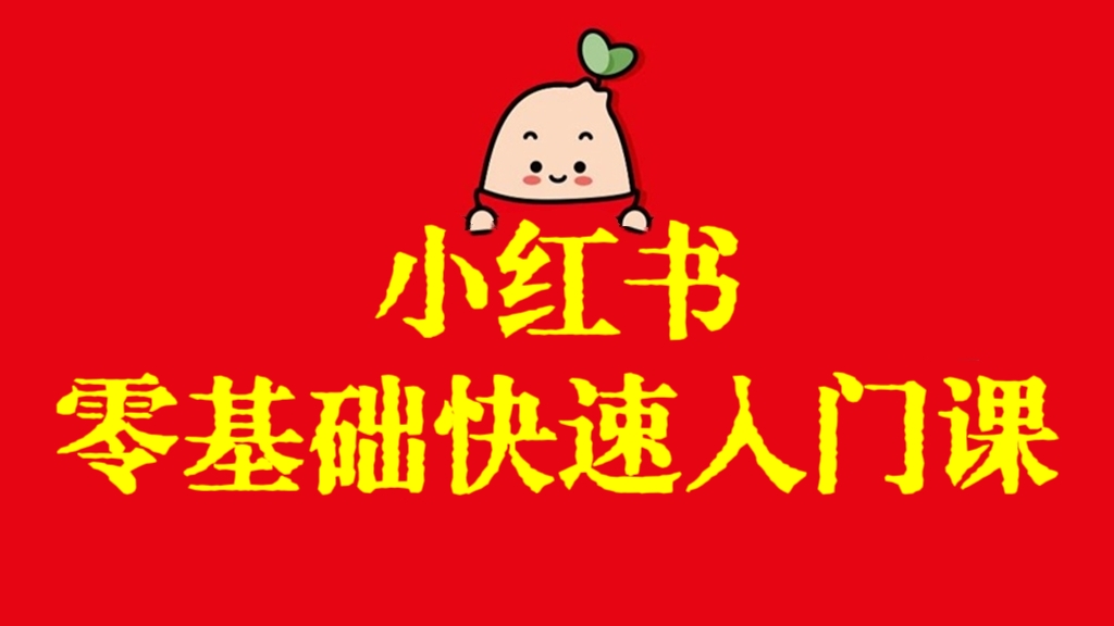 [第2682讲]❤️小红书零基础快速入门课