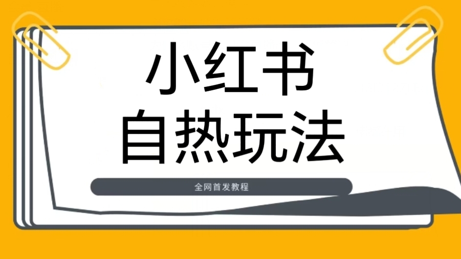 [第2718讲]价值1980元的小红书自热玩法
