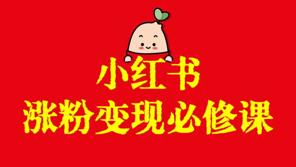 [第2858讲]小红书涨粉变现必修课