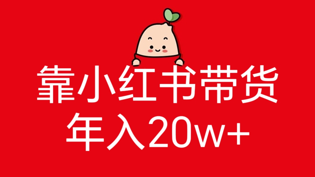 [第2986讲]2024小红书拍摄原创内容打造百万店铺，靠小红书带货，年入20w+