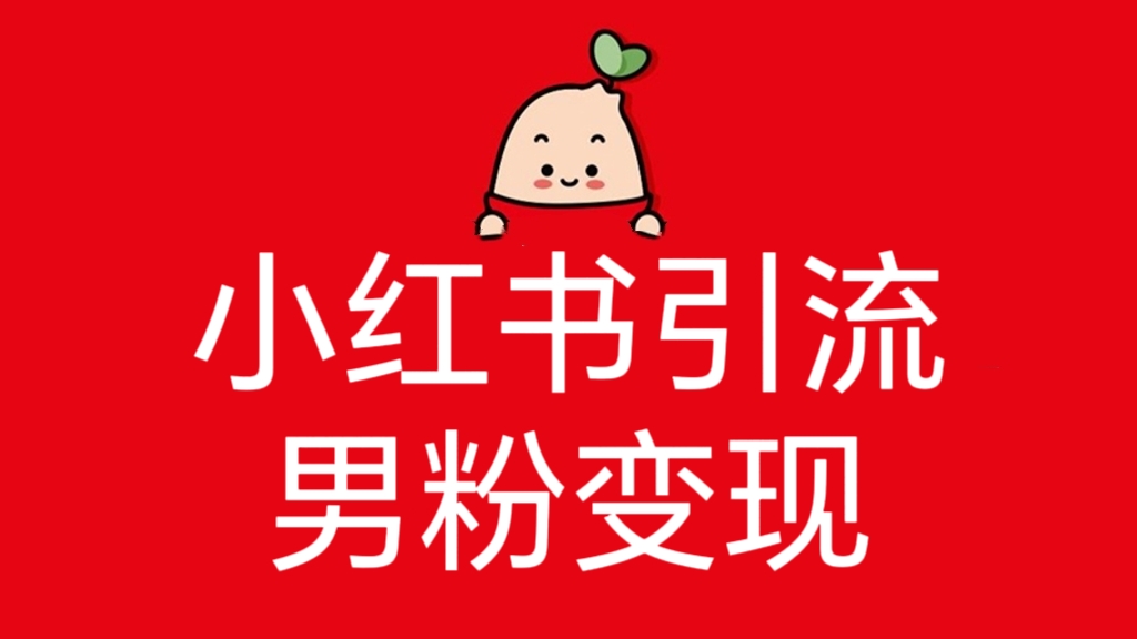 [第3358讲]小红书引流男粉变现