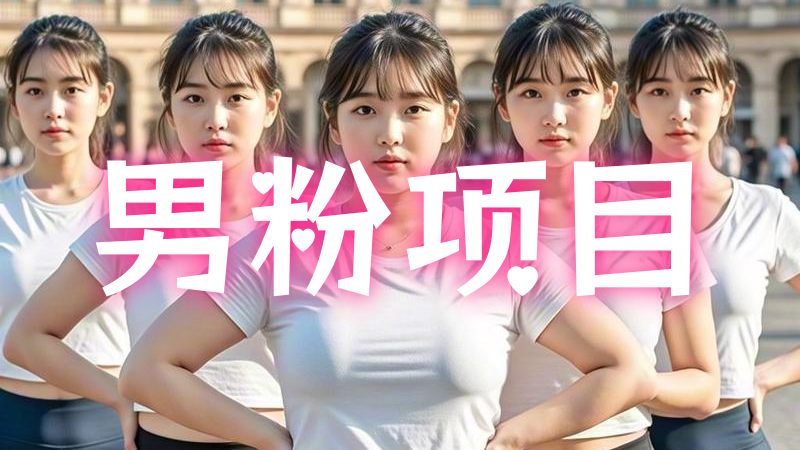 【第3433讲】（男粉项目）AI一键生成美女素材，一天收益3-8张